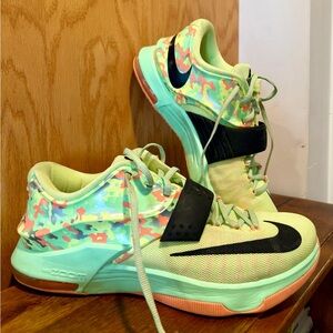 Size 10.5 - Men’s Nike KD 7 VII Easter 2015 Shoes Sneakers EXCELLENT CONDITION
